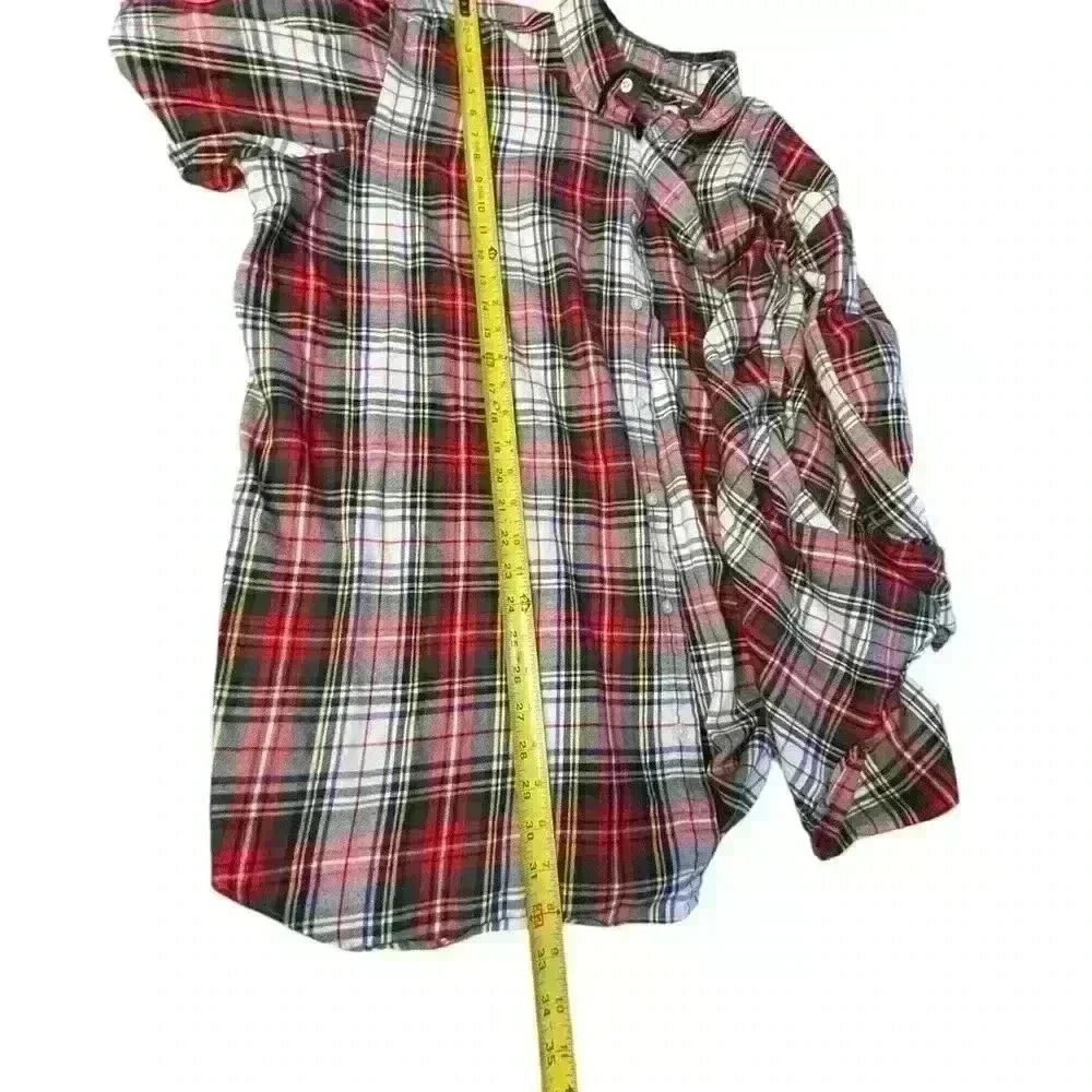 POLO RALPH LAUREN CLASSIC FIT PERFORMANCE FLANNEL PLAID SHIRT MENS SIZE 2XB $168